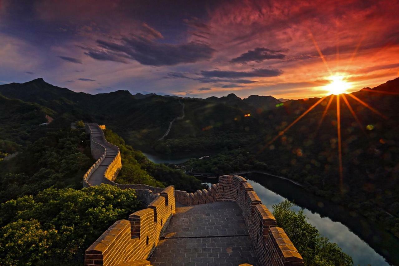 Beijing Huanghuacheng Water Great Wall Derunju Guesthouse 懐柔区 エクステリア 写真