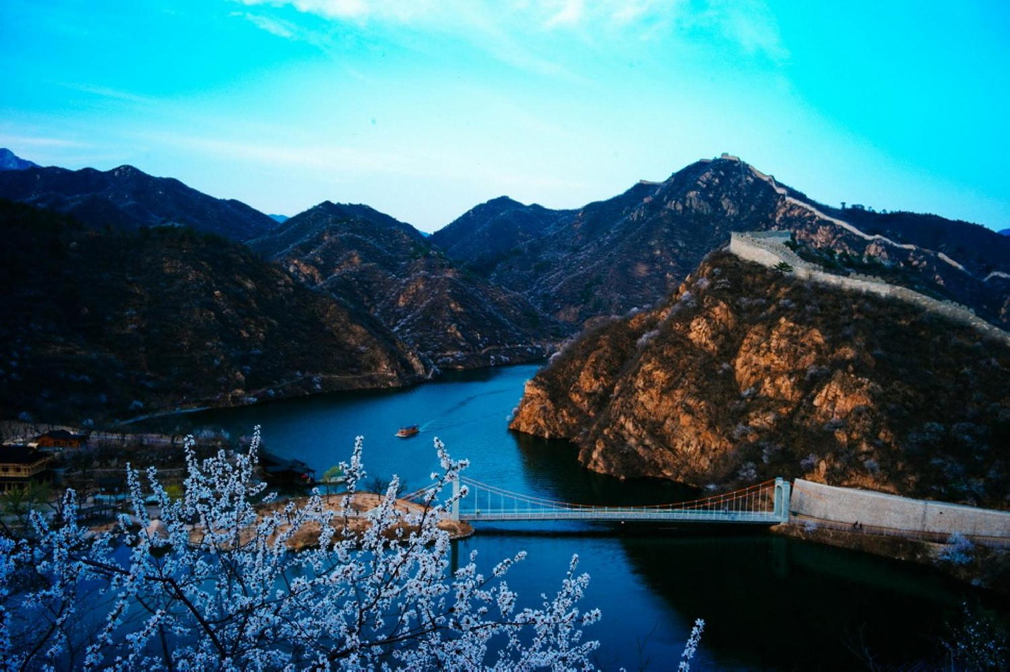 Beijing Huanghuacheng Water Great Wall Derunju Guesthouse 懐柔区 エクステリア 写真